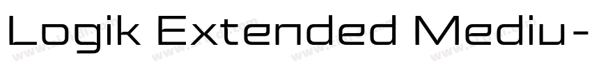 Logik Extended Mediu字体转换